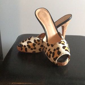Wild Leopard Print Slides!! Sexy!!